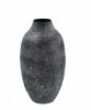 Villa Collection TORDEN Wazon Podłogowy 43 cm Metalowy / Czarny